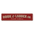 thumbnail image 2 of Hook & Ladder Company Novelty Decor, Metal Wall Sign - 4x18 Inches, 2 of 4