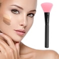 thumbnail image 2 of Unique Bargains 1 Pc Lightweight Large Fan-shaped Facial Mask Brush Pink, 2 of 5