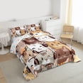 thumbnail image 3 of Castle Fairy Kids Teens Cartoon Cats Twin Comforter Sets,Cute Animal Bedding Set, 3 of 8