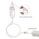 thumbnail image 4 of Succionador De Nariz Manual Para Bebé, Limpieza De Nariz Y Cabeza De Silicona Aspirador Nasal Para Bebé Presión Negativa Ajustable Para Recién Nacido Para Congestión, 4 of 7