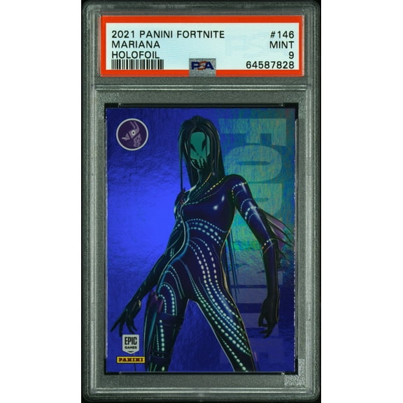 Mariana Holofoil Epic Games 2021 Panini Fortnite Series 3 Card #146 PSA 9 Mint