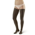 thumbnail image 2 of Ames Walker AW Style 292 Luxury Opaque 20-30 mmHg Firm Compression Closed Toe Thigh High Stockings w/Dot Band Beige Medium, 2 of 4