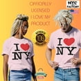 thumbnail image 2 of I Love NY Men's Unisex Tee Officially Licensed T-Shirt, 2 of 3