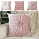 thumbnail image 1 of Fundas para cojines 18x18 pulgadas | Fundas decorativas de cojines decorativas de rosa | Material de nylon de spandex | Suave, resistente al desvanecimiento | Acento moderno para sofá, sofá, salón, 1 of 6