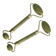 Jade Roller & Gua Sha Set Face Roller and Gua Sha Facial Tools for Skin Care Routine and Puffiness-Green Face Make up Clearance