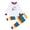 WH1, variant on Girls 2 Piece Outfits Girls Clothing Sets Boys Girls Letter Print Long Sleeve Top And Pants 2 Piece Pajama Set Sleepwear Children Clothes Sets