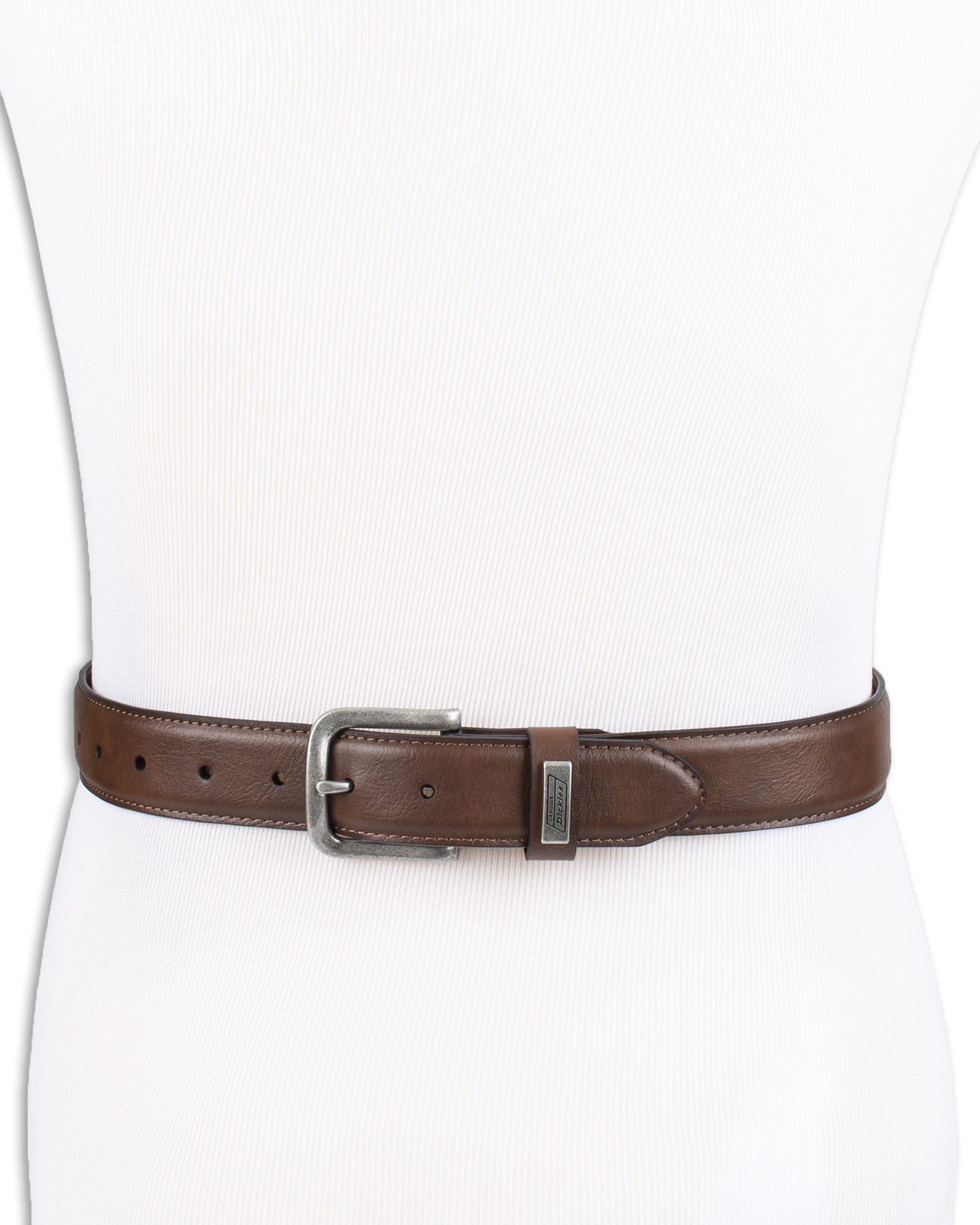 Genuine Dickies Men's Tan Everyday Casual Stretch Belt (Regular and Big & Tall Sizes)