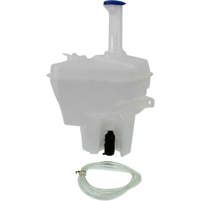 APDTY 157915 Windshield Washer Fluid Reservoir with Washer Fluid Pump