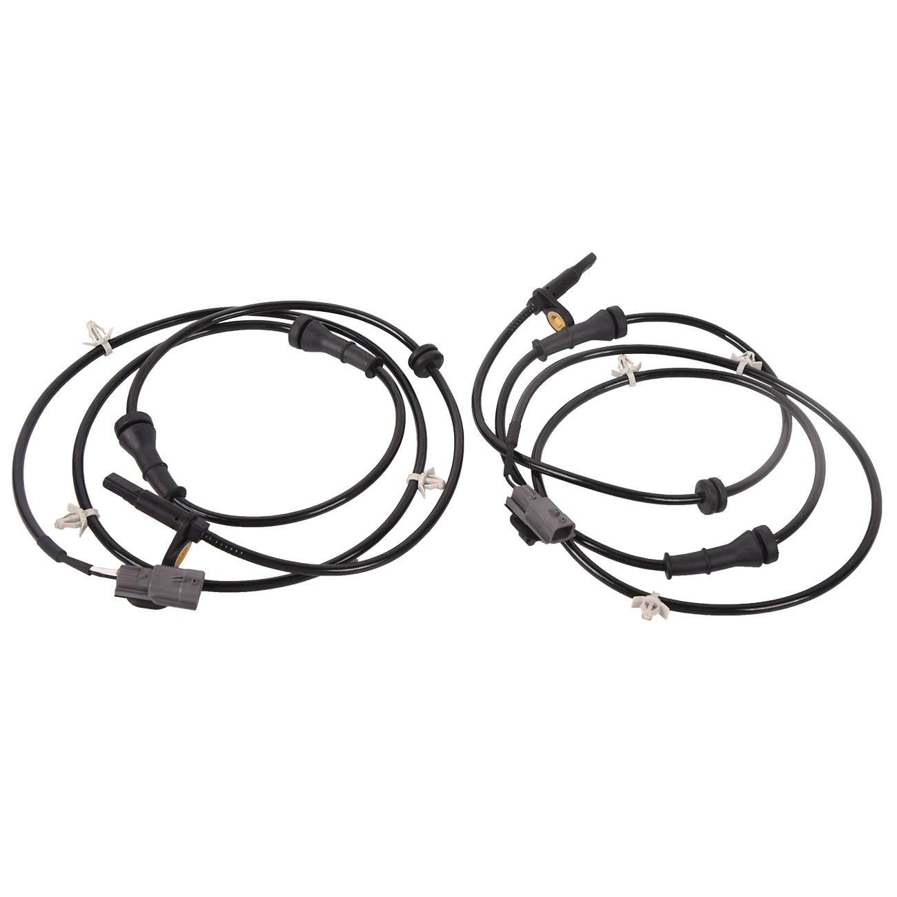 2Pcs For Nissan ABS Wheel Speed Sensor Front Right + Left Juke SL SV