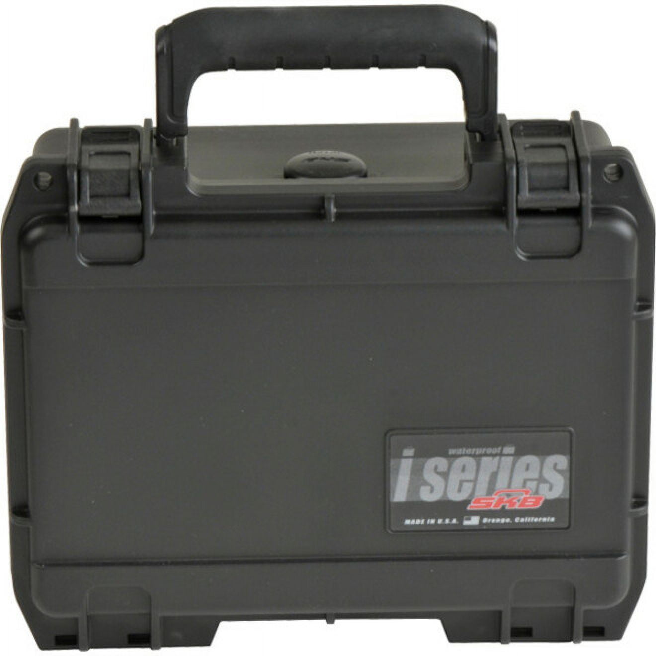 SKB iSeries Black Dry Box, Waterproof Gun Case, 9.5"x7.38"x4.13" (3i-0806-3B-E)