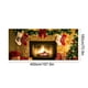 thumbnail image 3 of Uuiauoio Christmas Garage Banner Polyester Holiday Decorations Large Outdoor Indoor Party Backdrop Festive Scene Door Wall Hanging for Xmas New Year Seasonal Celebration, 3 of 6