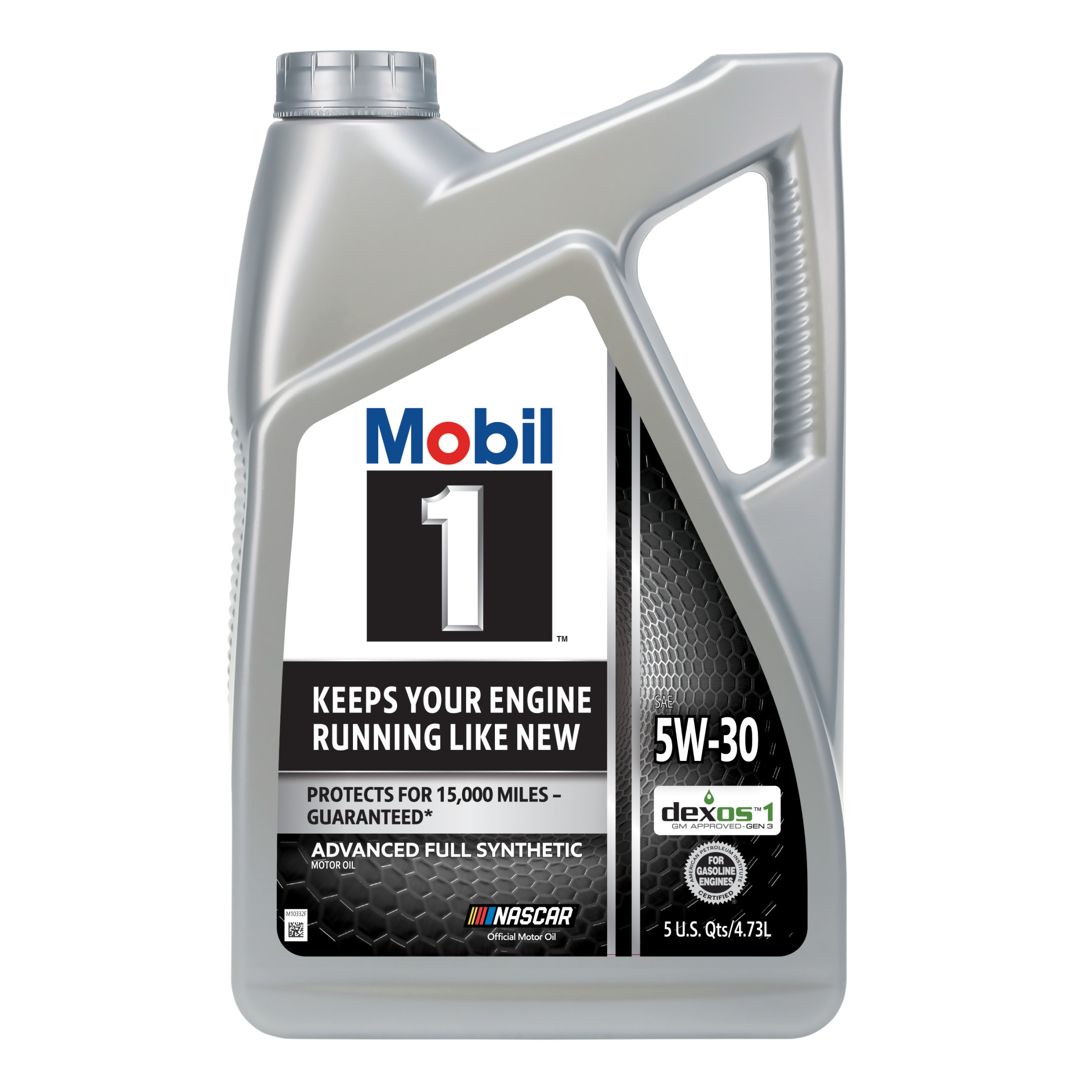 Mobil 1 Advanced Full Synthetic Motor Oil 5W-30, 5 Quart