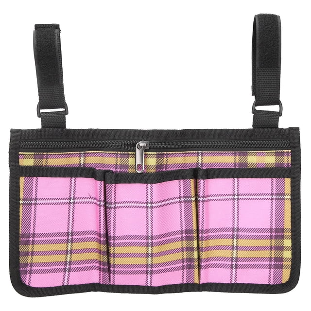 Bolsa lateral para silla, bolsa lateral multifuncional para silla de ruedas, bolsa de almacenamiento lateral para silla de ruedas, bolsillo lateral, funcionalidad de alta precisión