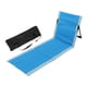 thumbnail image 2 of Silla de camping plegable con respaldo, cómoda y fácil de transportar, con asiento de suelo plegable. Azul oscuro, 2 of 8