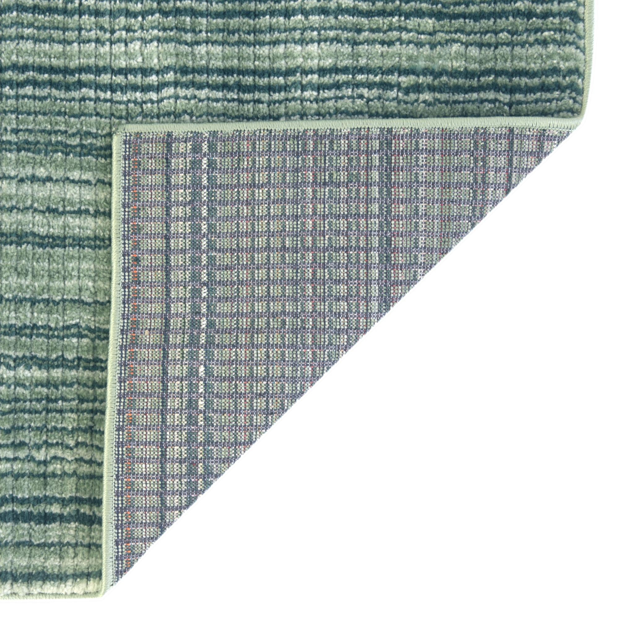 Rugs.com Gemstone Collection Rug – 9' 8 Square Green Medium Rug Perfect For Living Rooms, Kitchens, Entryways