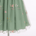 thumbnail image 5 of Flower Girl Dress Elegant Thin Strap Tulle Skirt Princess Gown Perfect for Weddings Birthdays and Special Occasions Green-10Y, 5 of 8