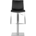 thumbnail image 2 of Safavieh Ember Bicast Leather Bar Stool, 33.86", 2 of 4