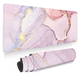 thumbnail image 1 of BLOOSOM Mouse Pad Jaspeado Alfombrilla Raton Antideslizante 80 x 30 cm Rosa, 1 of 4