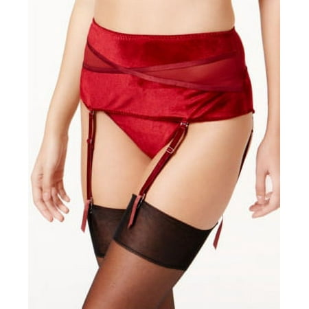 

Maidenform Extra Sexy Velvet Garter Belt Red Medium