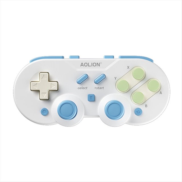 para PC para NS Switch Mini Controlador de Juegos Inalámbrico Joypad Joystick de Efecto Hall para Gamepad Retro A
