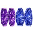 thumbnail image 1 of 2 Pairs Kitchen Waterproof Oversleeve Snowflake Pattern Cleaning Oversleeve PVC Antifouling Oilproof Arm Sleeve Protectors (Random Color), 1 of 8