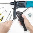 thumbnail image 3 of Replaceable Handle Grip Tool Impact Drill Front Handle Grip Home Accessory Electric Hammer Supply Small Impact Drill Grip Daily Use Electric Hammer Si, 3 of 4