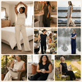 thumbnail image 6 of PINKSIR 2 Piece Sets for Women Sleeveless Lounge Sets Wide Leg Pants Matching Set Travel Vacation Outfits with Pockets, 6 of 9
