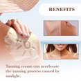 thumbnail image 3 of Self Tanner Cream, Tanning Cream Enhanced Skin Tone Moisturizing Reliable 80g  for Outdoor, 3 of 8