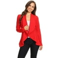 thumbnail image 4 of Women's Casual Long Sleeve Solid Open Blazer Jacket, 4 of 4