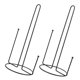 thumbnail image 5 of EXHUMKY 2Ud Portarollos De Negro De Hierro Para Cocina Con Y Funcional, 5 of 8