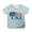 Mint Green, variant on Graphic Tees for Girls: Short Sleeve Crewneck Tops 5-14 Years Comfortable & Casual for Everyday Wear & Summer Parties