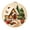 House, variant on Christmas DIY Felt Material Kit, Non Woven Fabric Handmade Craft for Festival Theme Decorative Crafting Process 1 Set Santa Claus