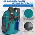 thumbnail image 3 of Mochila de Senderismo IGOLUMON 40L Impermeable y Ligera Verde, 3 of 8