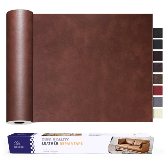 Kit de cinta adhesiva de reparación de piel Besezx para muebles, 76 x 40 cm