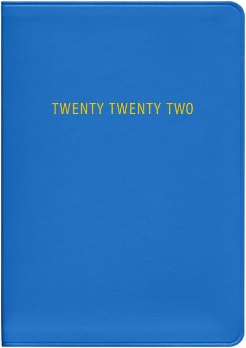 Gallery Leather 2022 Super Sonic Cambridge Weekly Desk Planner, 8'x5.5'