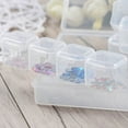 thumbnail image 3 of 28 Slots Plastic Storage Box Diamond Painting Kits Nail Art Rhinestone Tools Beads Storage Box Case Organizer Holder, 3 of 5