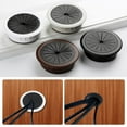 thumbnail image 6 of 60Mm Desk Cord Grommet Wire Hole Cover Line Outlet Port Threading Box Cover, 6 of 6
