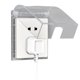 thumbnail image 2 of Autoadhesivo 86 Tipo Enchufe de Pared Caja Impermeable Cubierta Eléctrica Cocina Balcón, 2 of 9