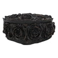 thumbnail image 2 of Beauty From Ashes Dark Romance Gothic Black Roses Heart Decorative Jewelry Box, 2 of 9