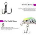 thumbnail image 4 of 2PC 5g/5cm Fishing Lure With 2 HOOKs Topwater SwimBait Lure 3D Eyes Minnow Bait, 4 of 7