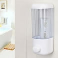 thumbnail image 4 of HOOWIFFY Whamvox Wall Mounted Soap Dispenser, White, Plastic, Suitable for Home and Office Bathrooms, 4 of 6