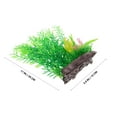 thumbnail image 2 of COOPHYA Fake Water Grass for Aquarium Artificial Plants in Multi PVC 1Pack, 2 of 6