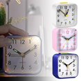 thumbnail image 2 of Quartz Alarm Clock Bedside Clock With NightLight No Tick Snooze Battery Operated, 2 of 4
