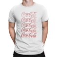 thumbnail image 2 of Officially Licensed Coca Cola Vintage Logo Design Men's T-shirt, 2 of 3