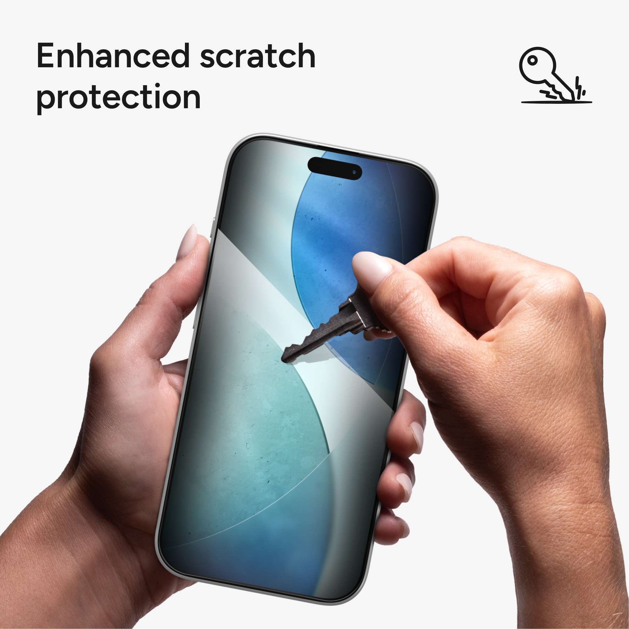 ZAGG InvisibleShield Glass Privacy Screen Protector, iPhone 17/16 Pro photo 6