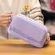 thumbnail image 3 of Estuche escolar portátil para lápices, bolsa con cremallera para adolescentes, organizador de papelería grande, suministros de oficina, 3 of 4