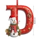 thumbnail image 3 of Decoraciones de Halloween, 26 letras, decoración para árbol de Navidad, colgante, adornos para árbol de Navidad, adornos navideños personalizados, decoración navideña, decoración colgante para árbol d, 3 of 3