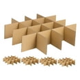 thumbnail image 6 of 5 Pack Shipping Box Divider Cardboard Packaging Box For Glassware Moving Box With Divider Boxes And Moving Supplies, 6 of 8