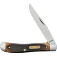 thumbnail image 2 of Old Timer Gunstock Trapper 3-7/8" Lockblade Knife Sawcut Handle Pocket Knife, 2 of 7