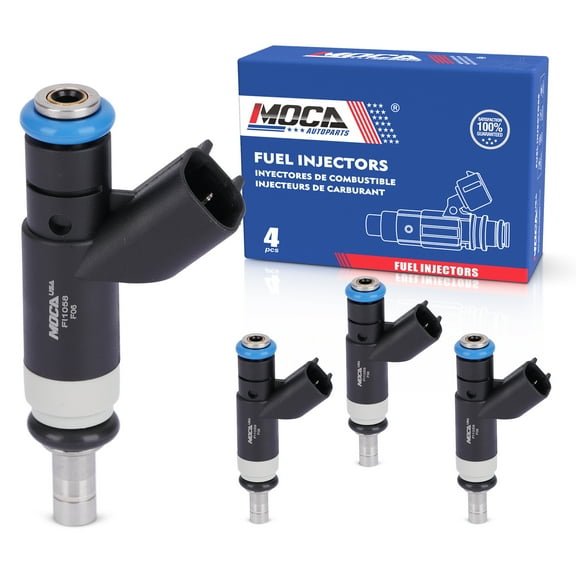 MOCA AUTOPARTS 4x Fuel Injectors FJ1058 Fit for 2007-2017 Jeep Compass Patriot 2.0L 2.4L & 2008-2014 Dodge Avenger 2.4L & 2011-2014 Chrysler 200 2.4L